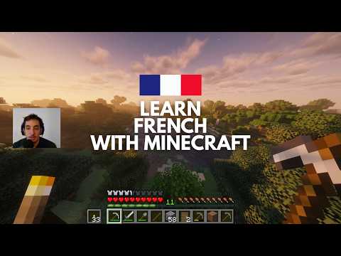 Apprendre le français avec Minecraft #1 - Intermediate French Podcast — YouTube thumbnail