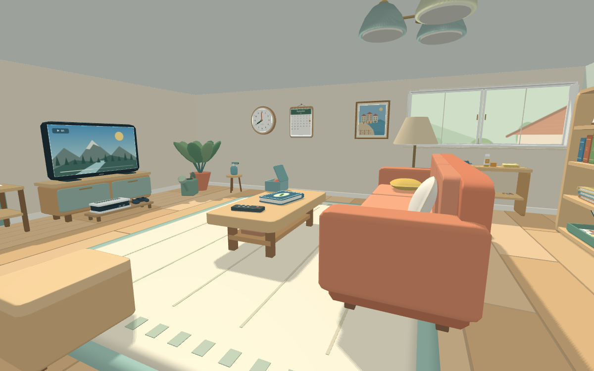 Official image from À la maison: a 3D apartment to explore.